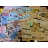 ASSORTED RAILWAY LUGGAGE LABELS PRE & POST GROUPING