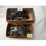 HORNBY 0 GAUGE BOXED 0-4-0T NO 40 82011 PT/B & ANOTHER S OR R