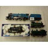 LIMA KING CLASS IN BLUE, HORNBY 101, PANNIER A/F & KIT 1201