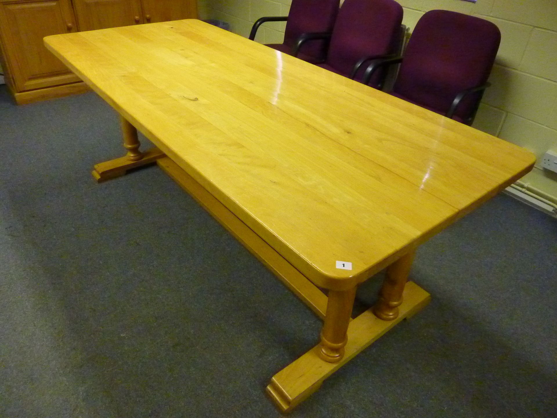 TIMOTHY HAWKINS BOARDROOM/ DINING TABLE