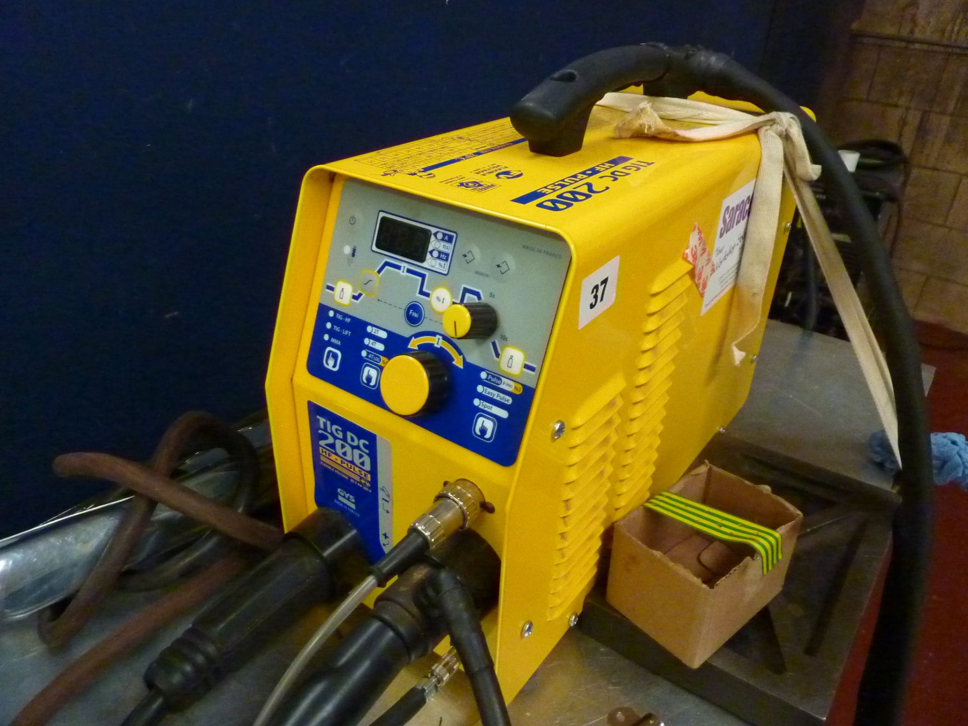 TIG DC 200 WELDER AND TROLLEY