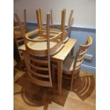 CAFÉ TABLE AND 4 CHAIRS (OPTION)