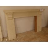 PAINTED FIRE SURROUND