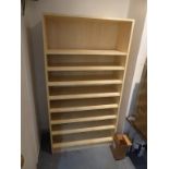 BEECH EFFECT SHELVING UNIT