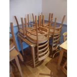 CAFÉ TABLE AND 4 CHAIRS