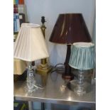 4 MISC. LAMPS