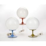 3 Bill Curry for Design Line Stemlite table lamps