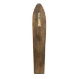 A circa 1930s longboard