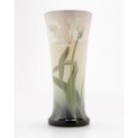 Rookwood Pottery iris glaze vase, Leonore Asbury