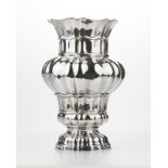 A Buccellati sterling silver vase