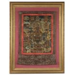 19th Century Tibetan Thangka painting, Buddha