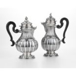 A Buccellati sterling silver coffee and teapot