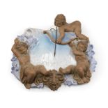 An Italian terra cotta sundial/fountain