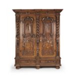 A Continental schrank armoire