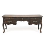 A Louis XV-style bureau plat