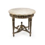 A Louis XVI-style occasional table