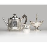 A George III sterling silver tea service