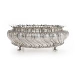 A Buccellati sterling silver oval center bowl