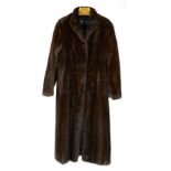 Woman's mink full-length coat by Revillon Paris/New York