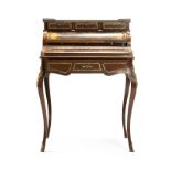 A Louis XV-style bureau de dame a cylindre