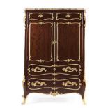 A Louis XV-style gilt bronze-mounted armoire, Linke