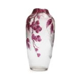 A Legras cameo art glass vase