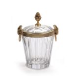 A Martin Benito clear crystal ice bucket