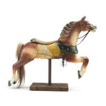 An American Victorian carousel horse