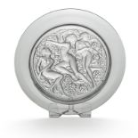 A Lalique ''Cote d'Or'' art glass charger