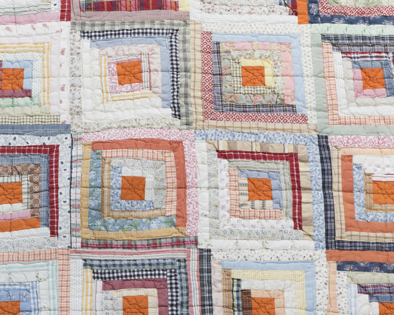 Five vintage quilts - Image 4 of 7