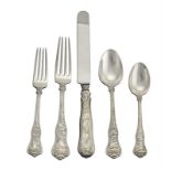 A sterling silver Tiffany & Co. ''Olympian'' flatware service