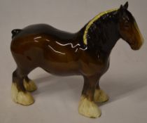 Beswick shire horse (af)