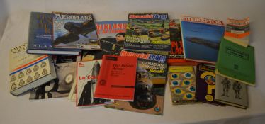 Military themed books/magazines including Memorial Flight,
