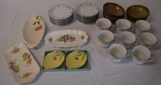 Various ceramics including Noritake,