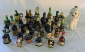 Assorted miniature Brandy,