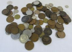 Various mixed coins