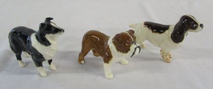 3 Beswick dogs - Bosun bulldog,