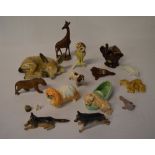 Animal figures including Beswick,