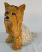 Beswick fireside Yorkshire terrier H 25.