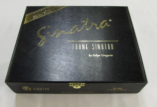 Box of 20 Sinatra My Way limited edition cigars by Felipe Gregorio hand made in Dominican Republic
