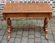 Victorian mahogany serving / writing table
