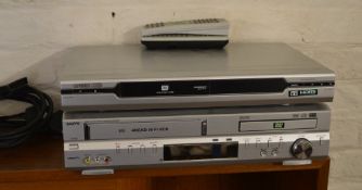 Sanyo dvd / video player and a LiteOn dvd recorder