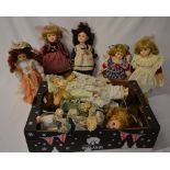 2 boxes of assorted dolls including Leonardo