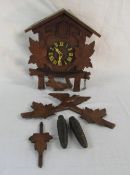 Black Forest style Cuckoo clock