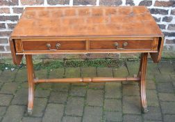 Regency style sofa table