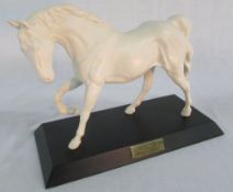 Beswick 'Spirit of Freedom' horse on a plinth