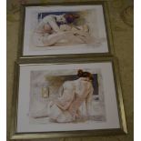 2 framed prints of ballerinas