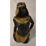 A bust in the style of an Egyptian woman