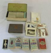 Selection of cigarette cards inc History of Naval dress,