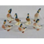 Assorted Beswick ducks